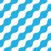 Truchet tilt tile with round shapes. Abstract seamless pattern with rounded lines. Modern diagonal infinity pattern. vector