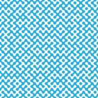 Truchet round shapes seamless pattern. Geometrical tile with round lines. Modern tilt mosaic background. vector