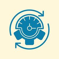 Efficiency trendy creative cute abstract illustration colorful useful design vector