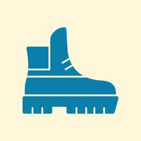 Boot trendy creative cute abstract illustration colorful useful design vector