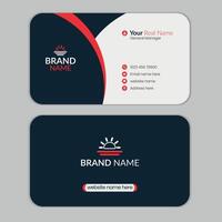 Business card or visiting card design template vector