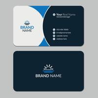 Business card design template, Modern and Professional business card template, visiting card, business Id card template vector