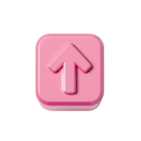Upload Button With Arrow Icon png