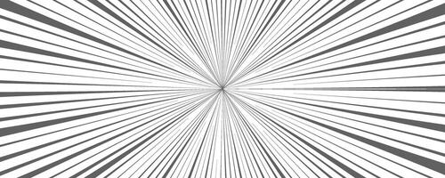 Sun rays background. Radial abstract comic pattern. Explosion abstract lines backdrop vector