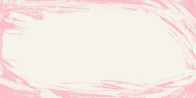 Abstract Pastel Hand Drawn Grunge Background. Creative brush lines with rough edges. Abstract freehand doodle line borders. Highlight splashes vector