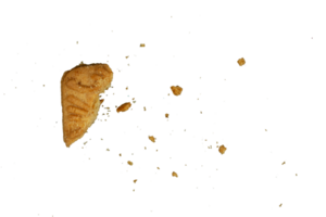 biscuit crumbs particle isolated element png