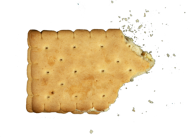bite of butter biscuits isolated background png