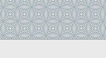 Elegant white background with ornament pattern design vector