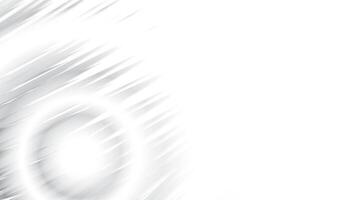 Abstract white and gray color, modern design stripes background with circular glowing light. illustration. vector