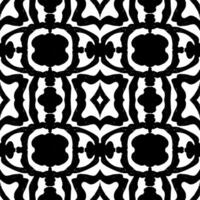 a black and white pattern, with a design vector