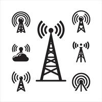 Phone Tower Signal EPS file vector