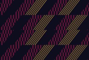 Abstract geometric pattern with lines, stripes. A seamless background. Gray and white texture. Graphic modern pattern. vector