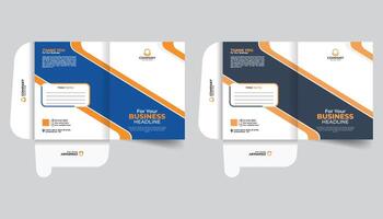 Office document cover modern and unique file folder design for your business. File folder design for office or company. Office file, office folder, office document, file folder design template. vector