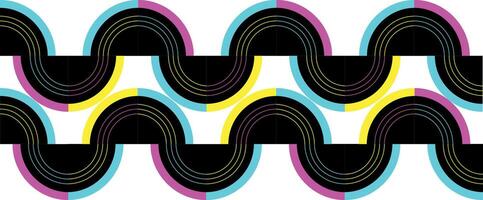 abstract geometric shapes background vector