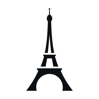 Eiffel Tower Silhouette