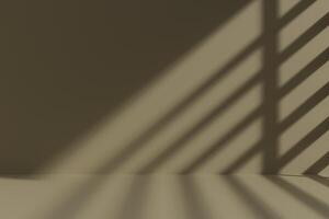 Sunlight and Window Shadows for Modern Mockup Design photo