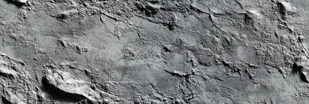 Textured close-up of rough gray stone surface showing natural patterns and details photo