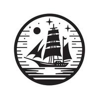 Elegant Ketch Silhouette Vectors Designs for Designers