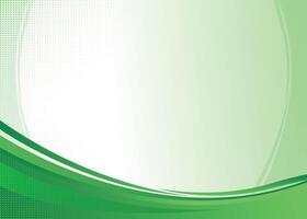 Green background elements for stage banner design vector