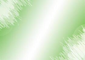 Green background with white texture and gradient effect vector