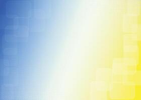 Blue and yellow background design with texture and elements vector