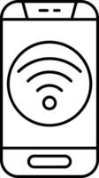 Wifi signal Icon vector