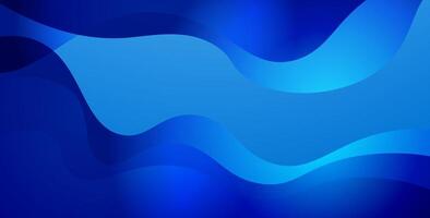 abstract blue liquid gradient color with simple shape cool trendy design banner background... vector