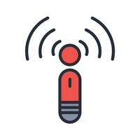 alert info icon. .Editable stroke.linear style sign for use web design vector