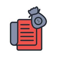 statement icon. .Editable stroke.linear style sign vector