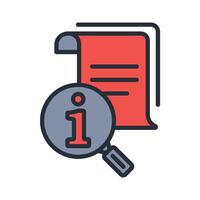 details icon. .Editable stroke.linear style sign for use web design vector