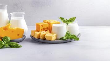 Delightful world of cheese,Creamy indulgence in cheese. photo