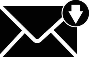 Inbox icon in trendy style . Received mail icon . Email icon . illustration vector