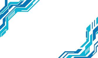 Abstract futuristic geometric border cyberpunk background vector