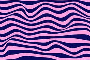 Groovy Wave Psychedelic Y2k Background. vector