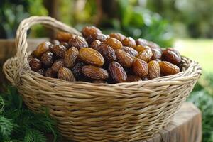 Dates are a great source of potassium and fiber photo
