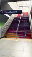 A view inside of Blok M MRT Station in Jakarta photo