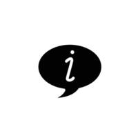 information solid icon design good for web or mobile app vector