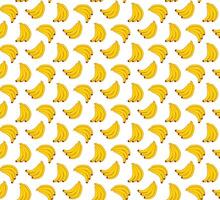 Seamless background pattern with yellow bananas. pattern. graphic line vector
