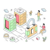 An collection design of server security vector