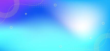 Blue and Purple Gradient Abstract Background with Smooth Waves vector