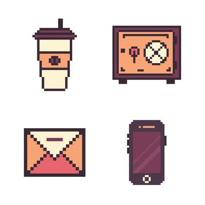 pixel corporate objects