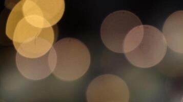 Christmas Lights with Bokeh photo