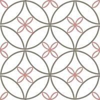 Vibrant triangle seamless pattern with bold geometric shapes on white background vector