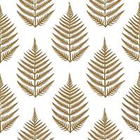 Vintage fern seamless tile pattern with distressed fern illustrations in muted green tones ideal for rustic kitchens vector