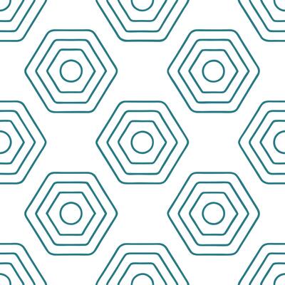 Soft pastel hexagon tile seamless pattern gentle isolated white background perfect for calming home decor brand visuals product packaging