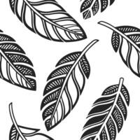 Rustic sage leaves seamless pattern with earthy tones and natural textures on white background Set 2 vector
