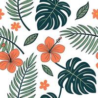 Scandinavian inspired buttercup seamless pattern with minimal colors and clean lines on white vector