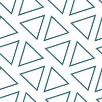 Triangles and lines geometric seamless tile pattern minimalist isolated white background perfect for modern branding packaging vector