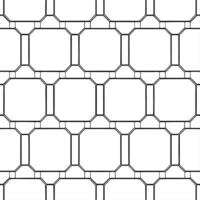 Vintage square mosaic seamless pattern nostalgic isolated white background suitable for retro inspired apparel textiles brand identity vector