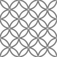 Modern minimalist geometric seamless pattern with clean lines and muted tones on white background vector